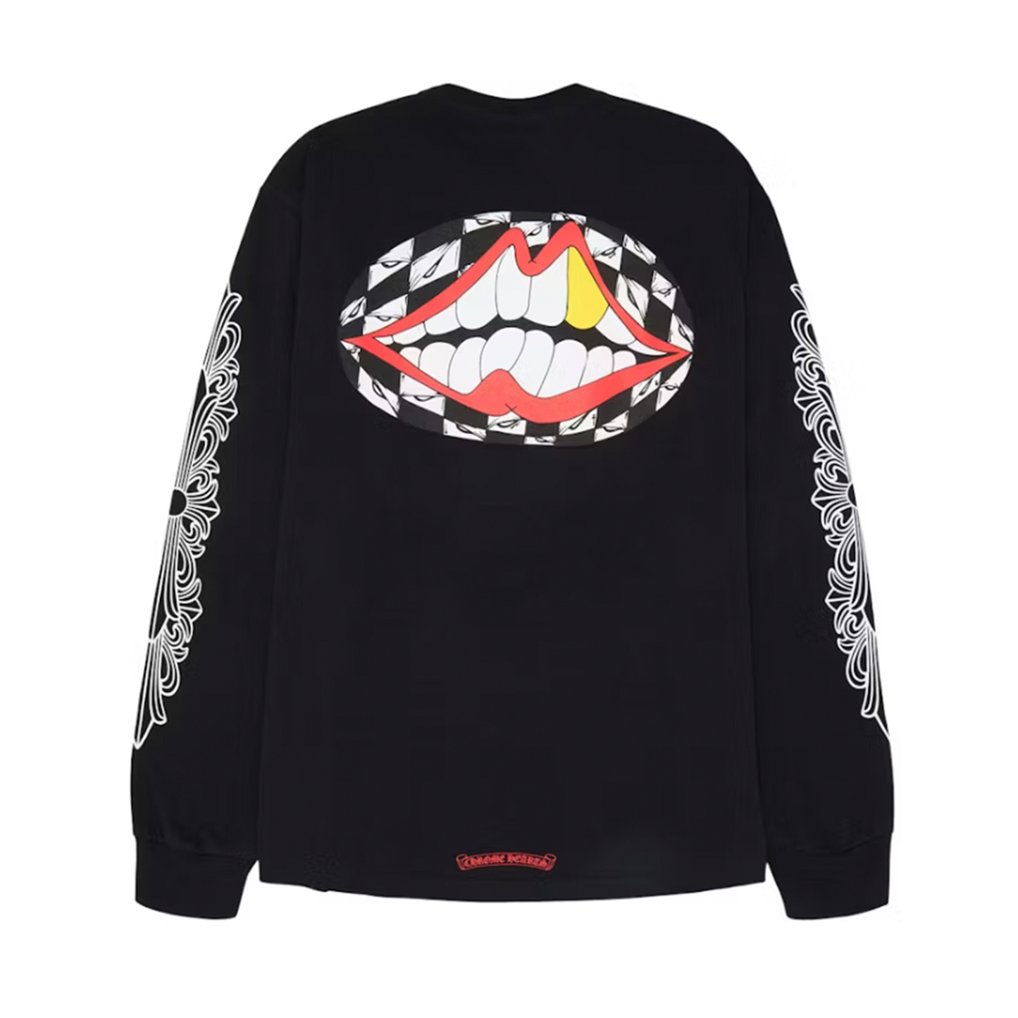 Chrome Hearts Matty Boy Flower Chomper L/S T-shirt [USED] - M (Used)