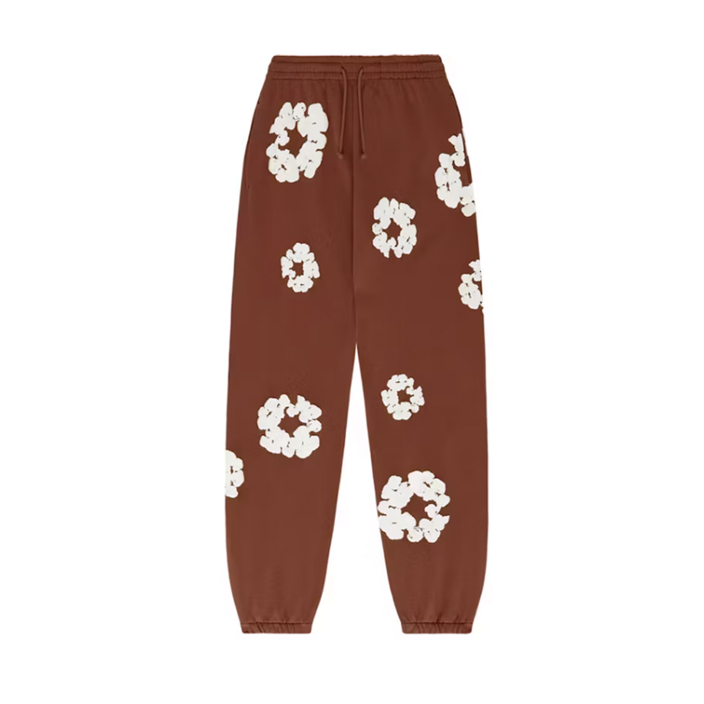 Denim Tears The Cotton Wreath Sweatpants Brown [USED] - M (Used)