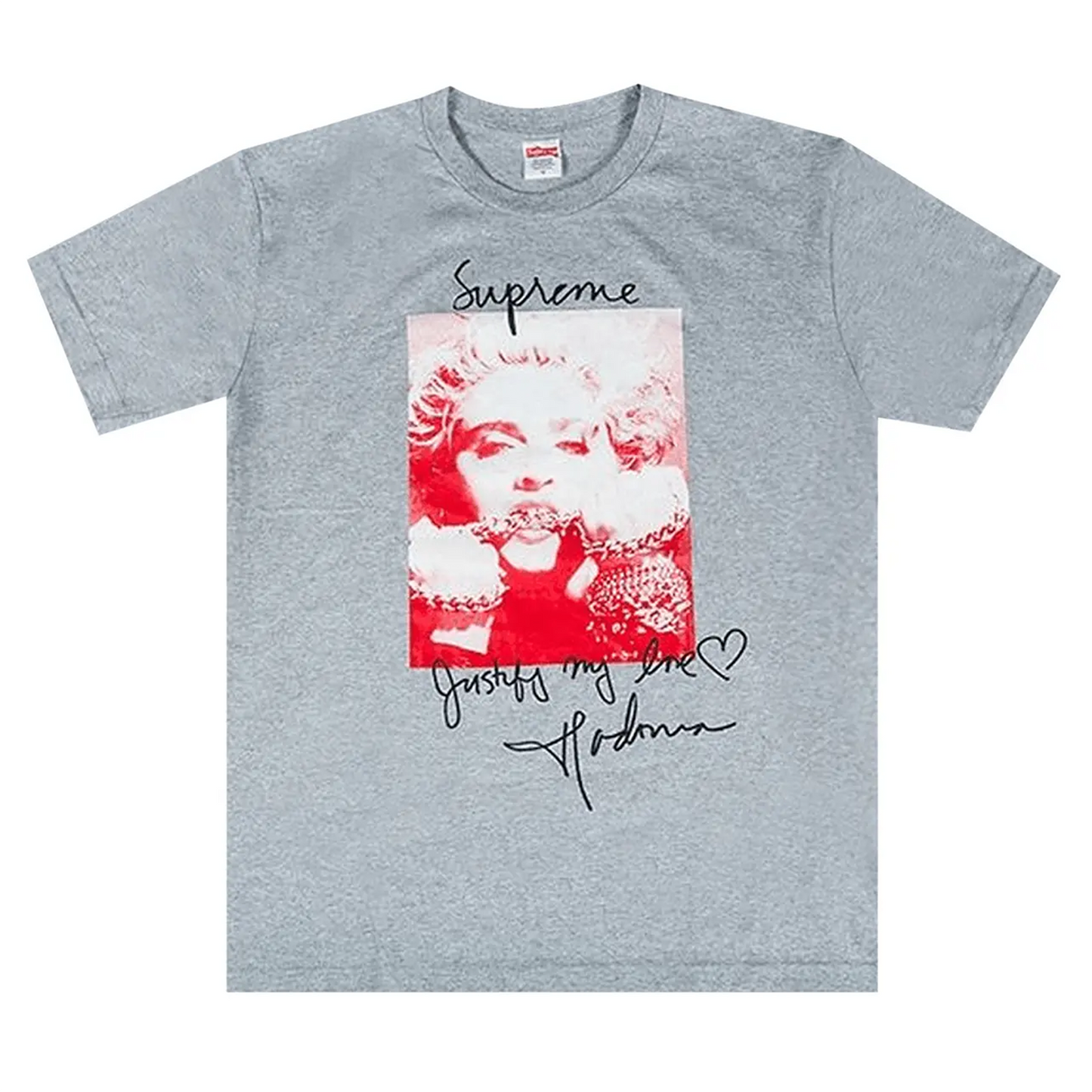 Supreme Madonna Tee 'Heather Grey' [USED] - M (Used)
