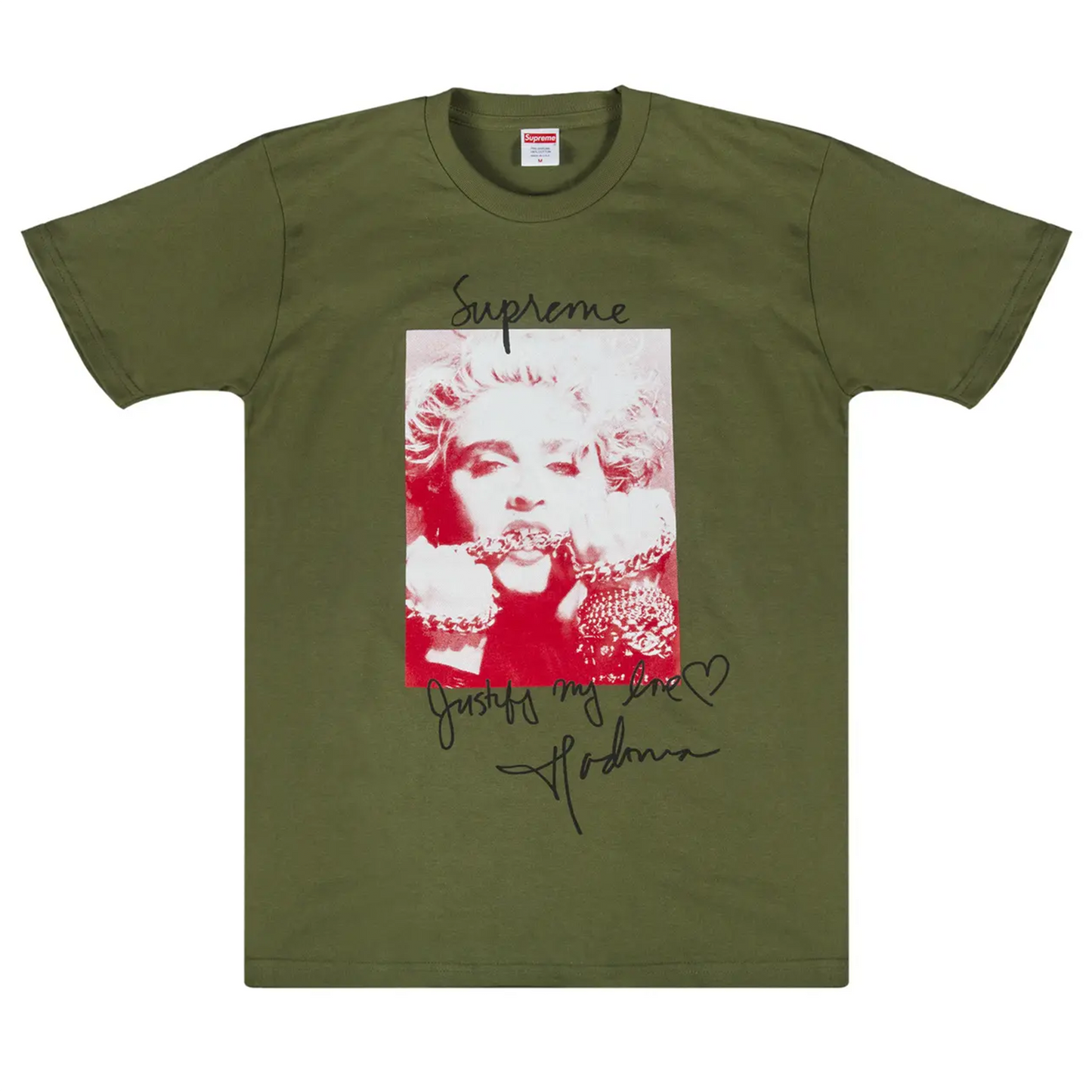 Supreme Madonna Tee Olive