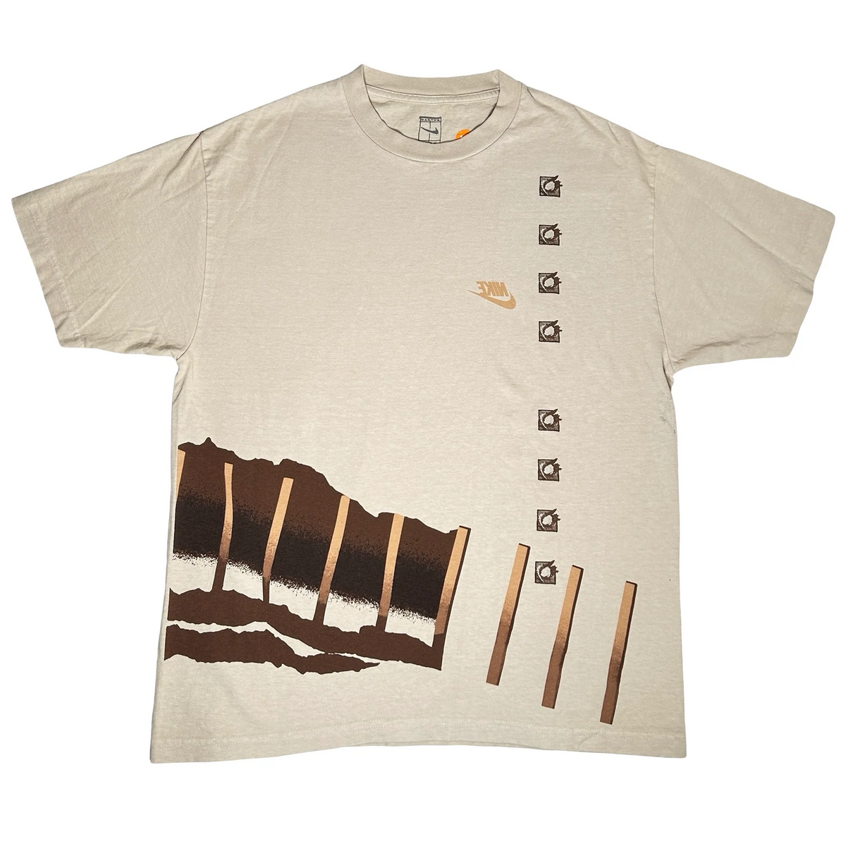 Nike x Travis Scott Cactus Jack Court Challenge Tee Tan