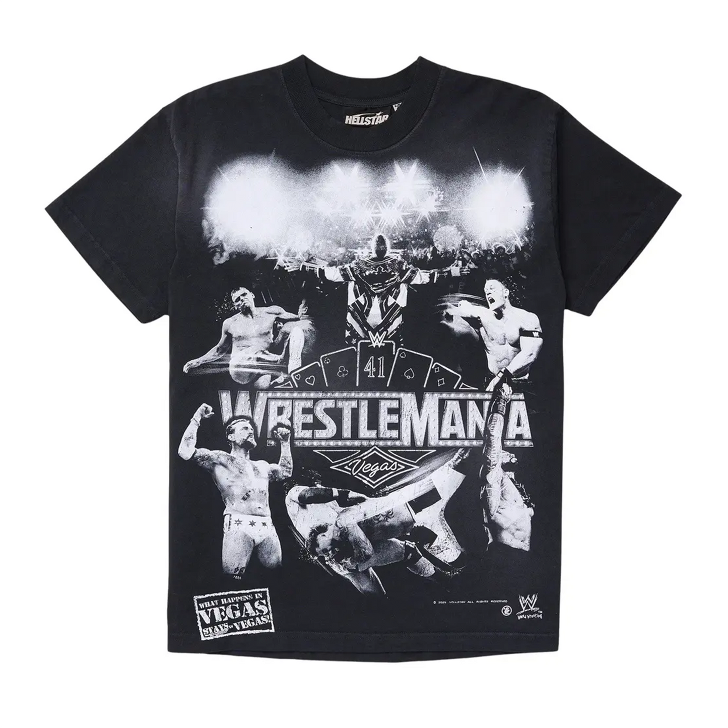 Hellstar Wrestlemania T-Shirt Black