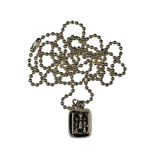 Chrome Hearts Triple Cross Emerald Cut Charm