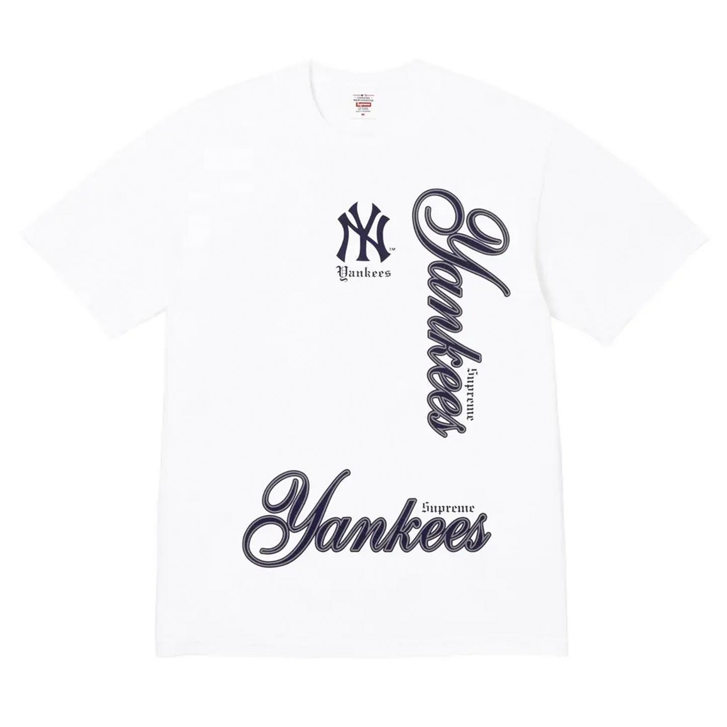 【kumさま】Supreme NY Yankees Tシャツ M Supreme MLB Teams NY Tee White – DISTRICT ONE NY