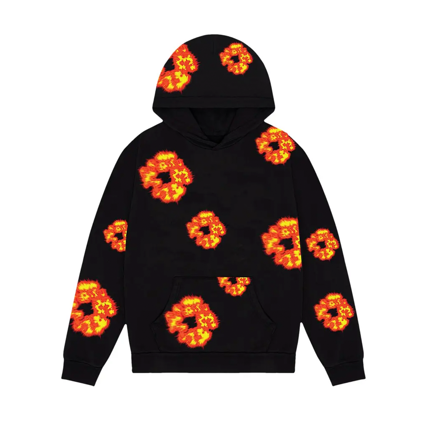 Denim Tears x Offset Wreath Hoodie Black