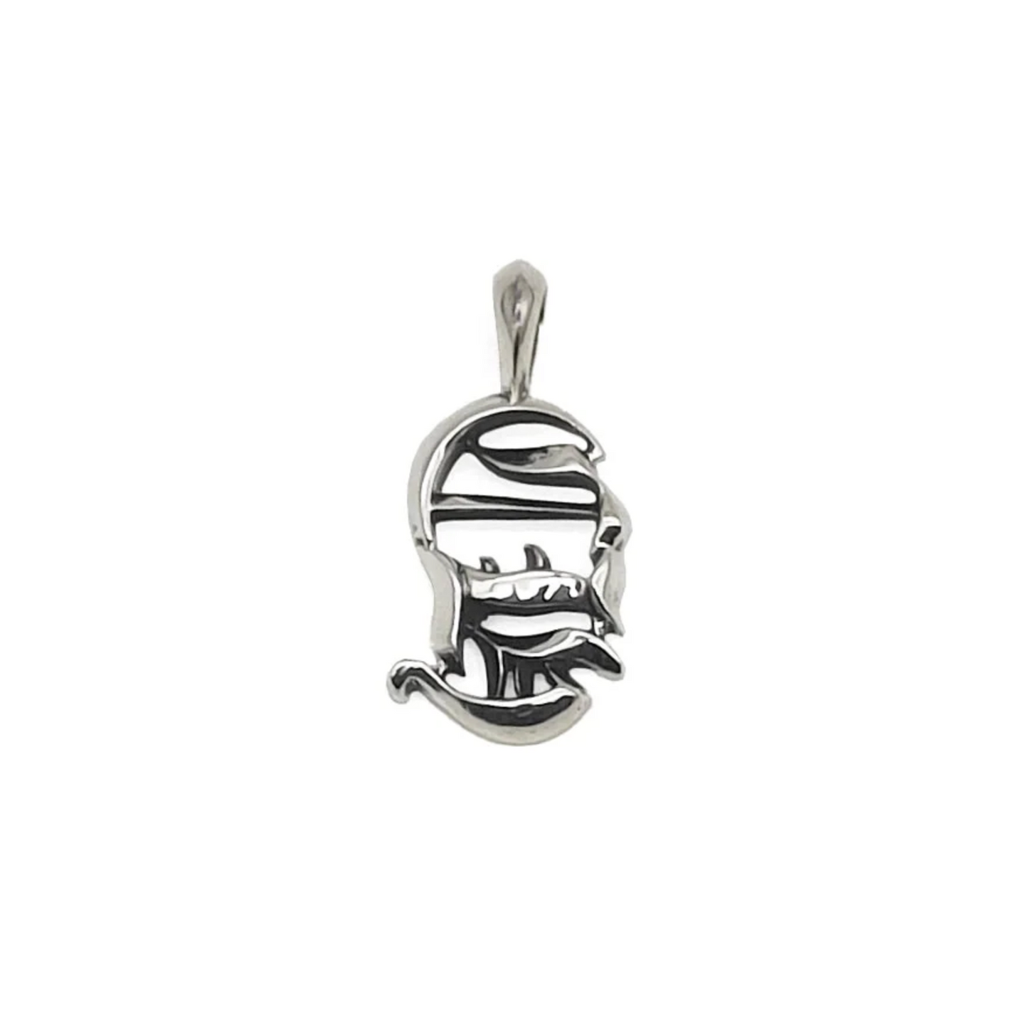 Chrome Hearts CH Vertical Logo Charm Pendant