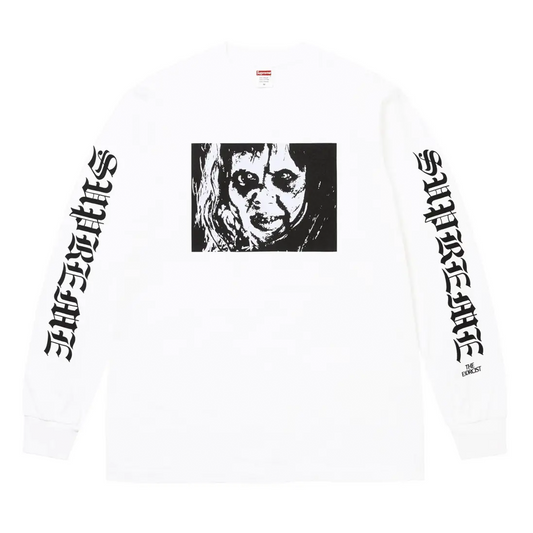 Supreme The Exorcist Mother L/S Tee White [USED] - S (Used)