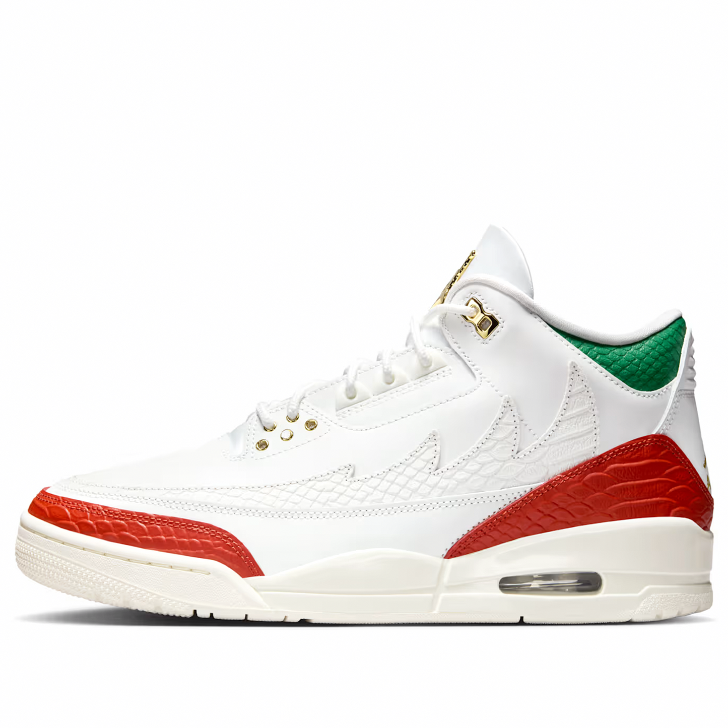 IO1752 100 Jordan 3 Retro El Vuelo Summit White