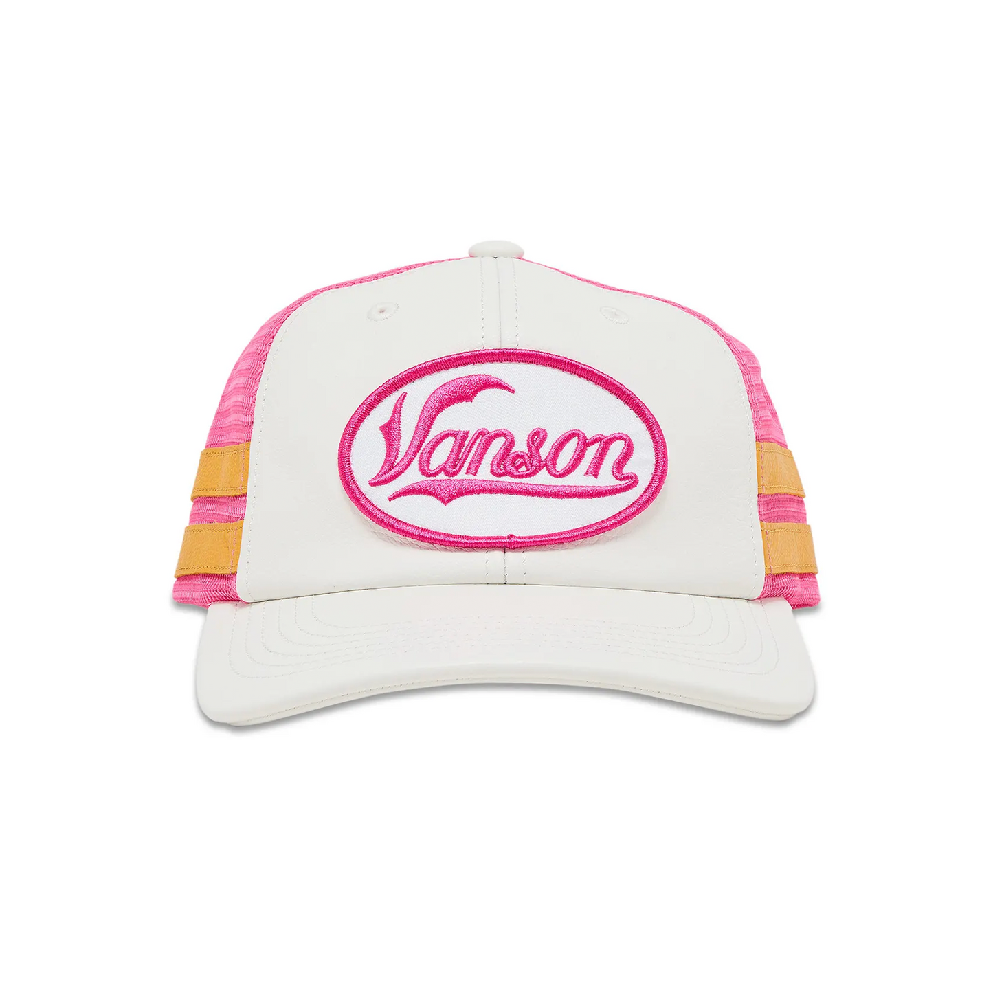 Supreme Vanson Leathers Mesh Back 6-Panel White