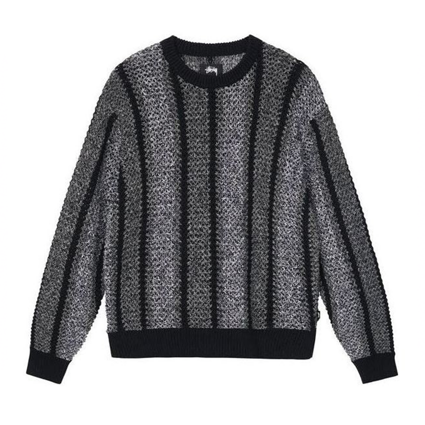 Stussy Baja Loose Gauge Sweater 'Grey' [USED] -  L (Used)