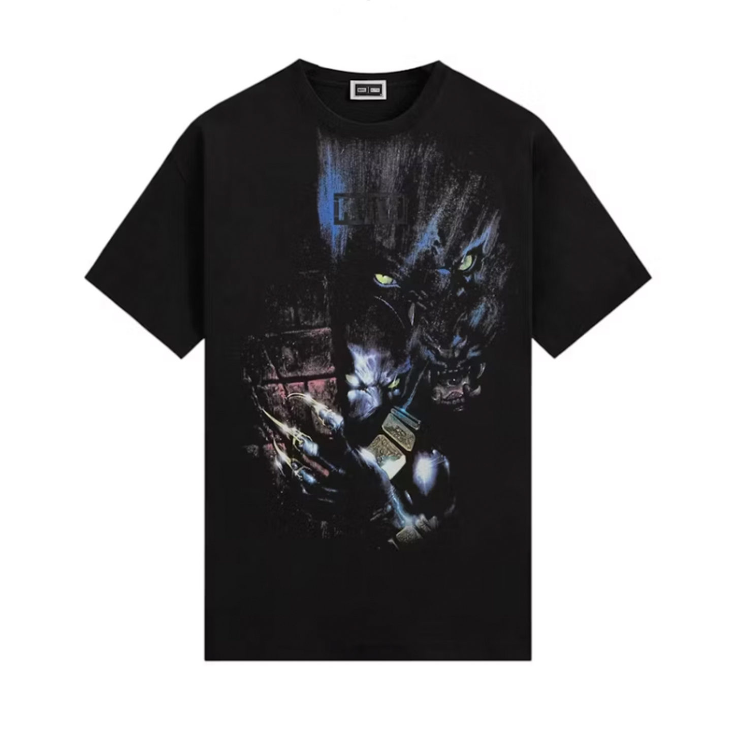 Kith x Marvel Black Panther Vintage Tee Black