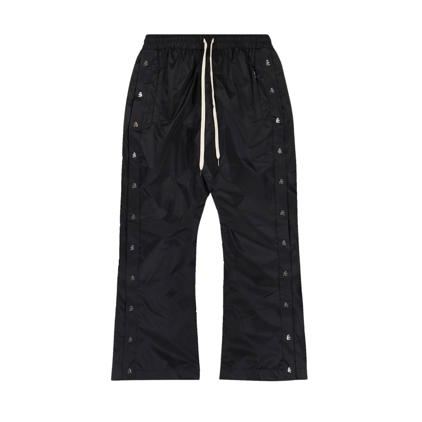 Hellstar Waxed Nylon Pants 'Black' [USED] - XXL (Used)