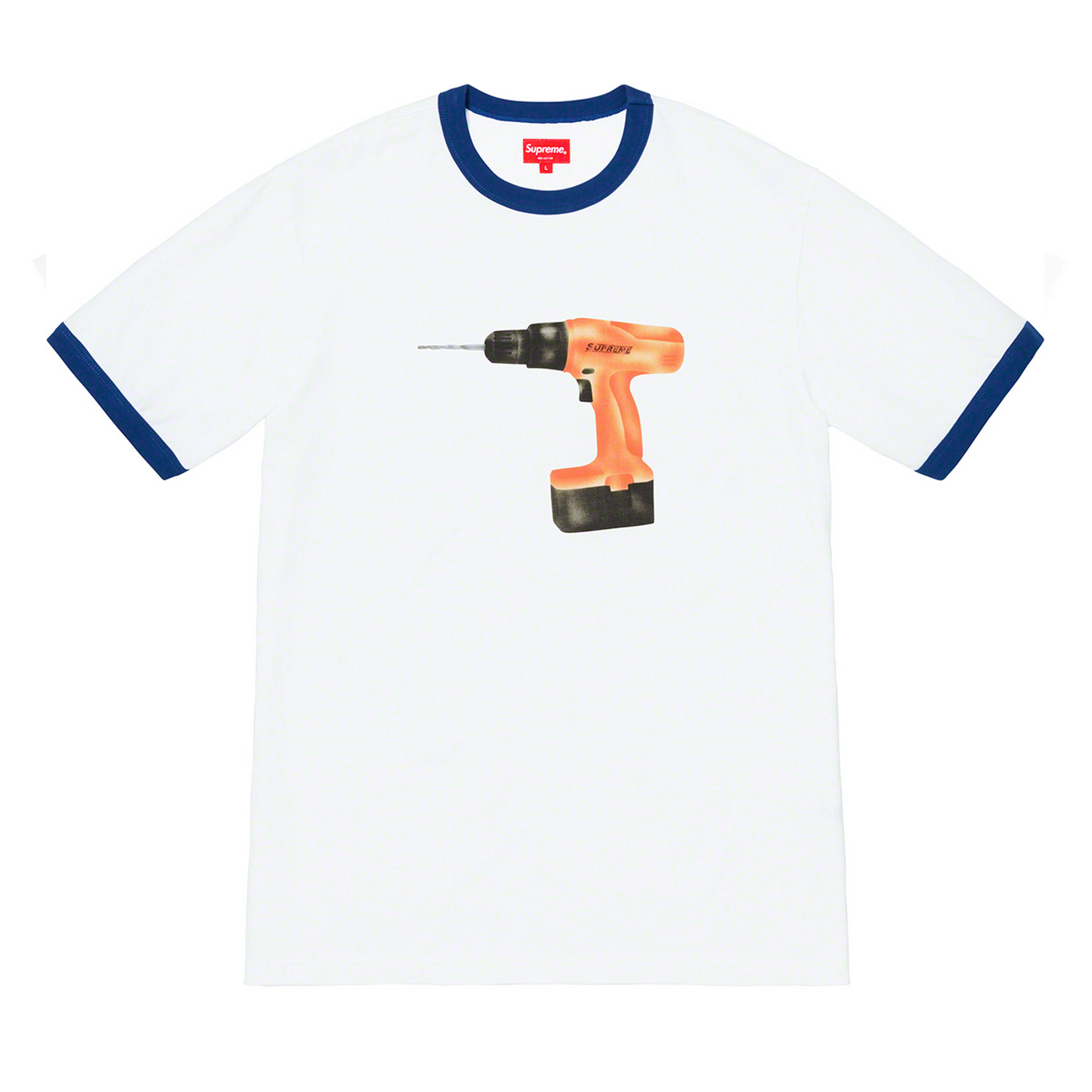 Supreme Drill Ringer Tee Dark Royal [USED] - M (Used)