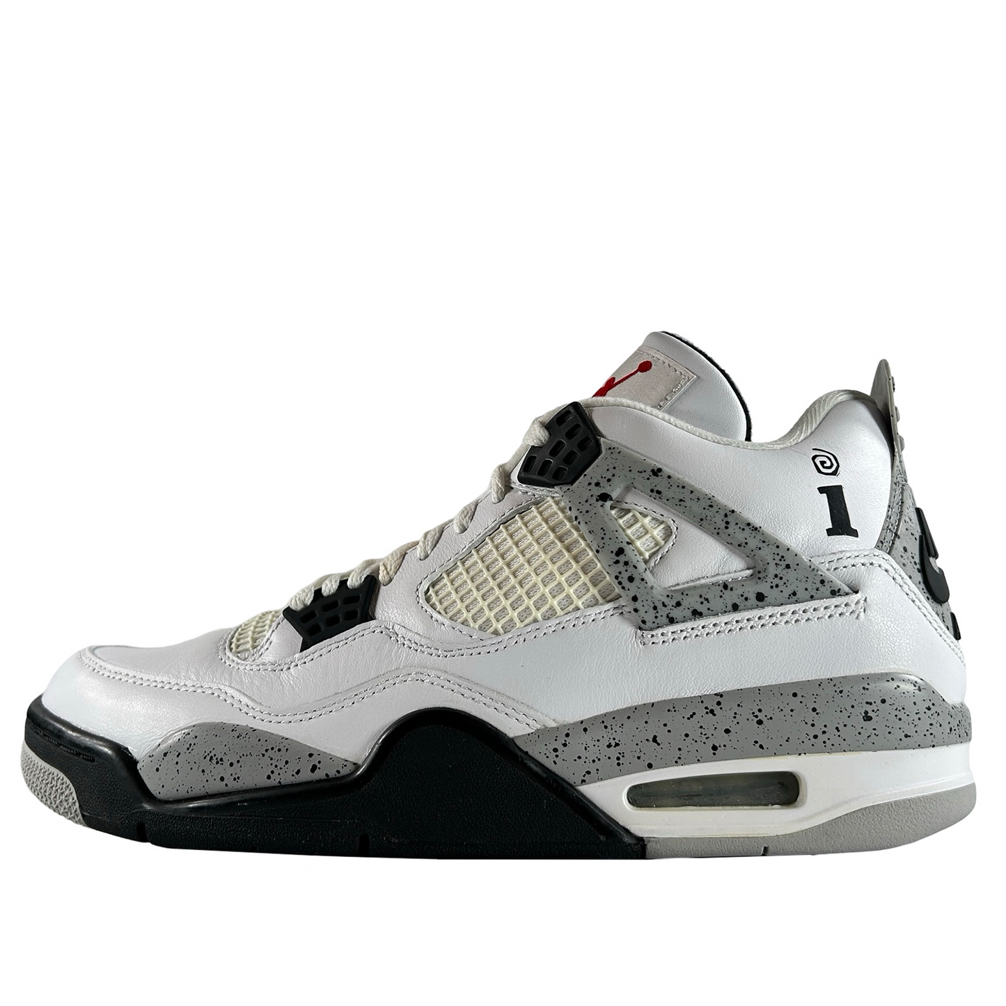 840606 192 Jordan 4 White Cement Interscope Records (Friends & Family) - 9 M