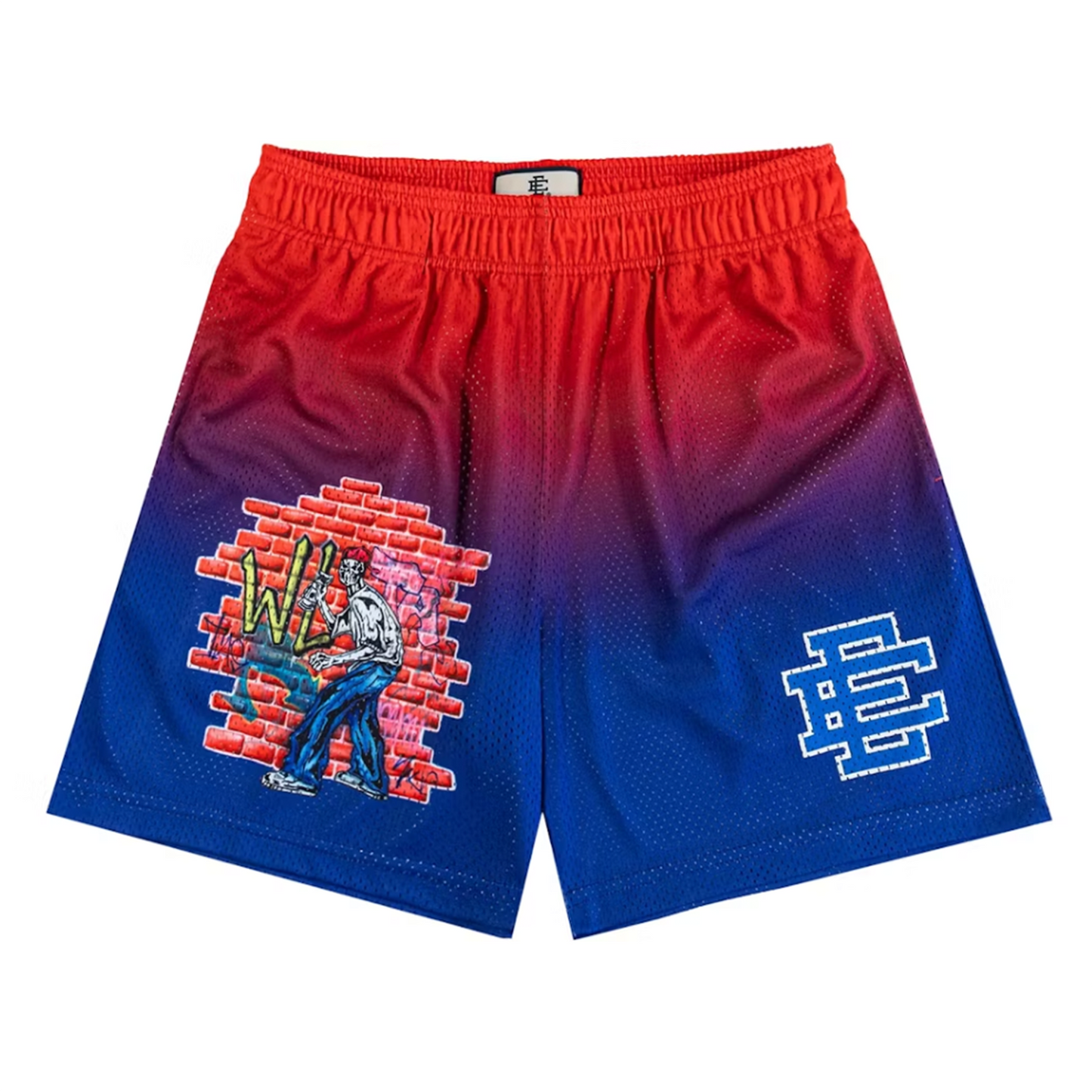 Eric Emanuel x Warren Lotas IIII Short Multicolor [USED] - XL (Used)