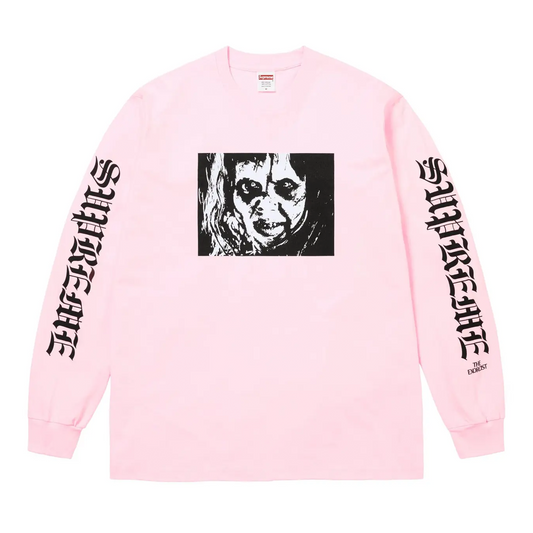 Supreme The Exorcist Mother L/S Tee Pink