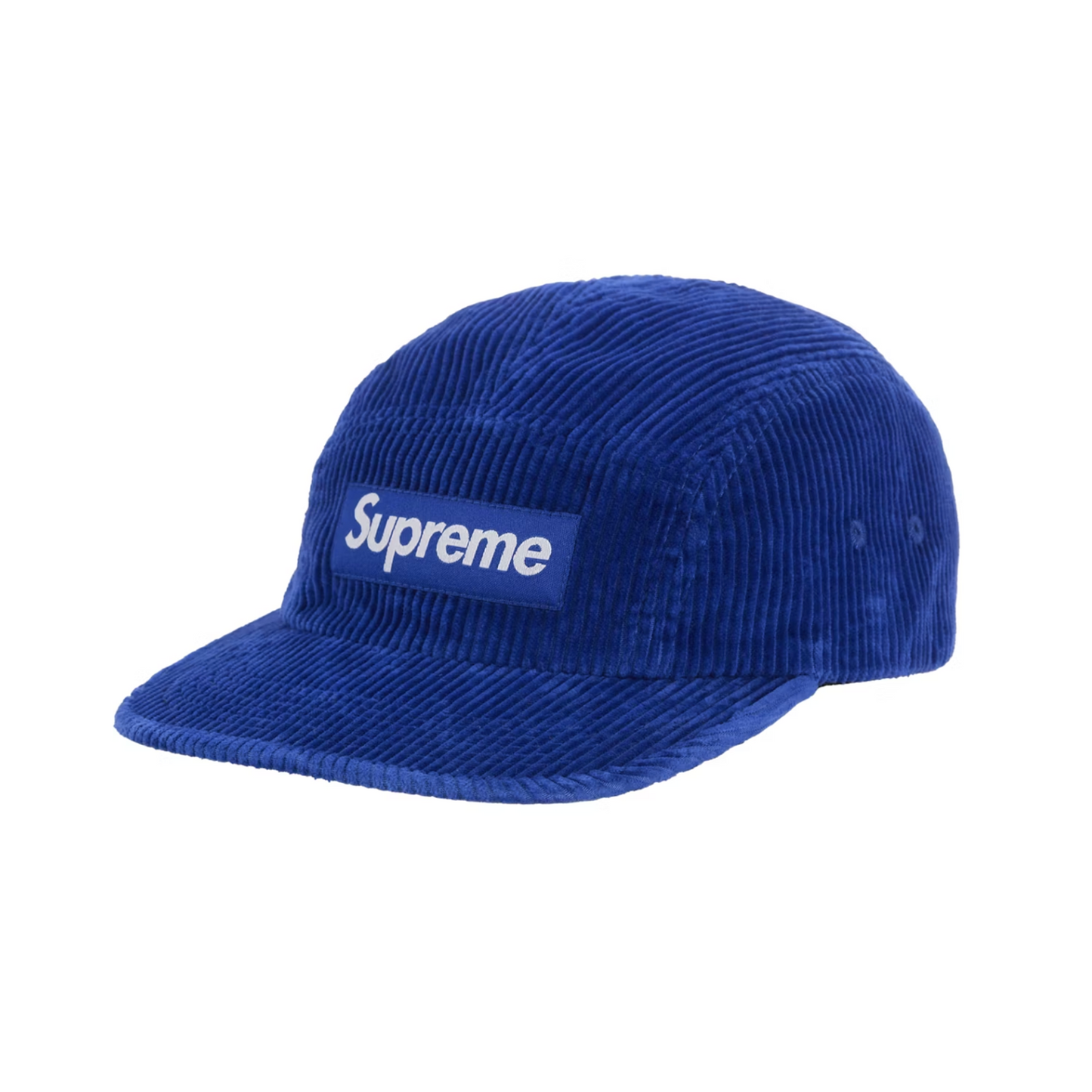Supreme Corduroy Camp Cap (FW25) Blue