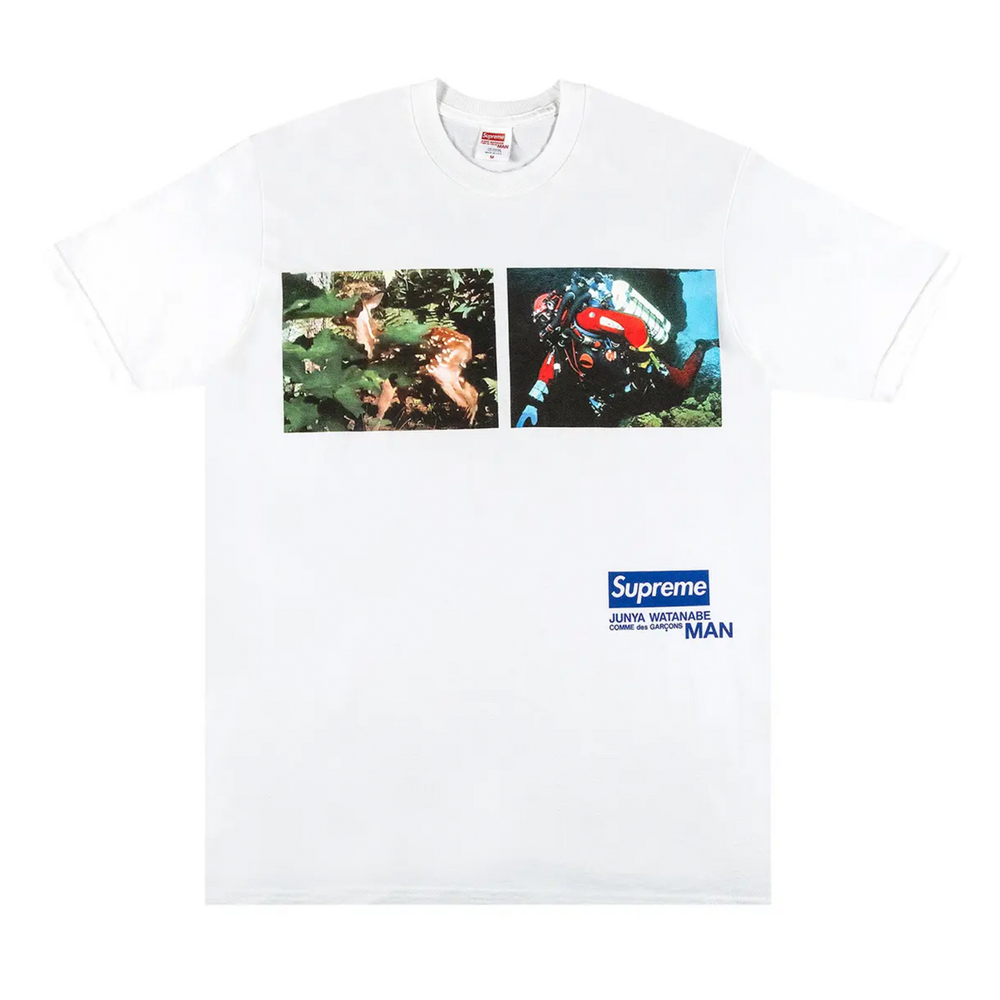 Supreme x Junya Watanabe x Comme des Garçons MAN Nature Tee White [USED] - L (Used)