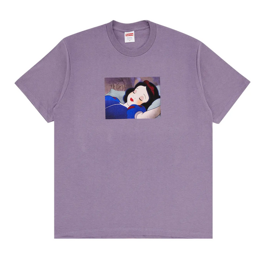 Supreme Snow White Tee Dusty Purple
