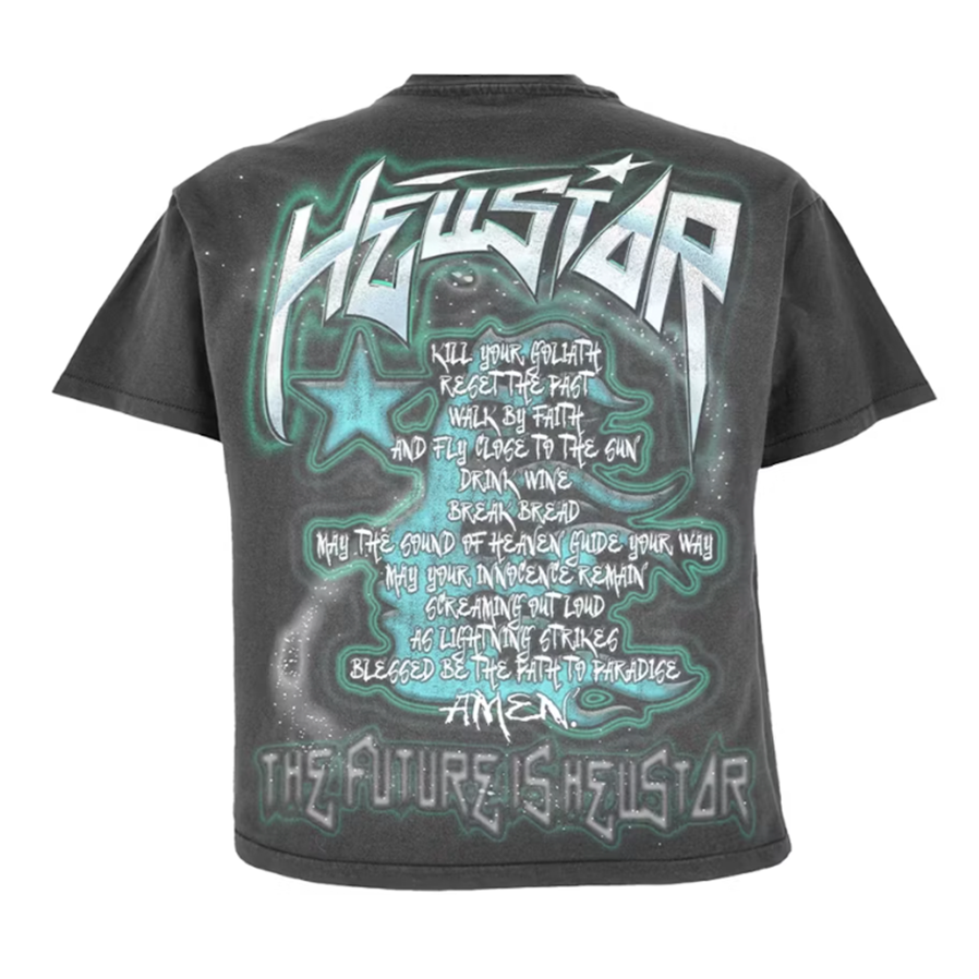 Hellstar The Future T-Shirt Black/Blue