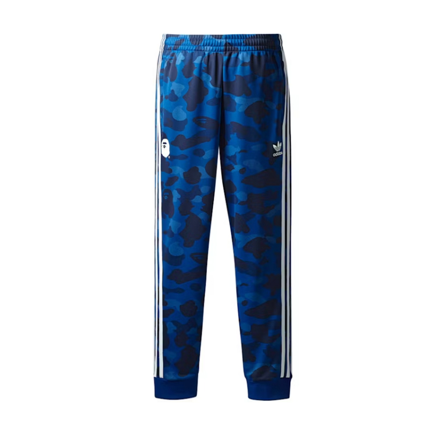 BAPE x adidas adicolor Track Pants Blue [USED] - M (Used)