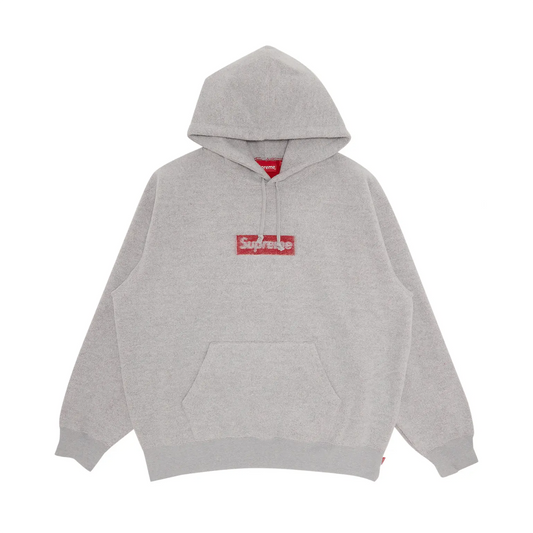 Supreme Inside Out Box Logo Hooded Sweatshirt 'Heather Grey' [USED] - M (Used)