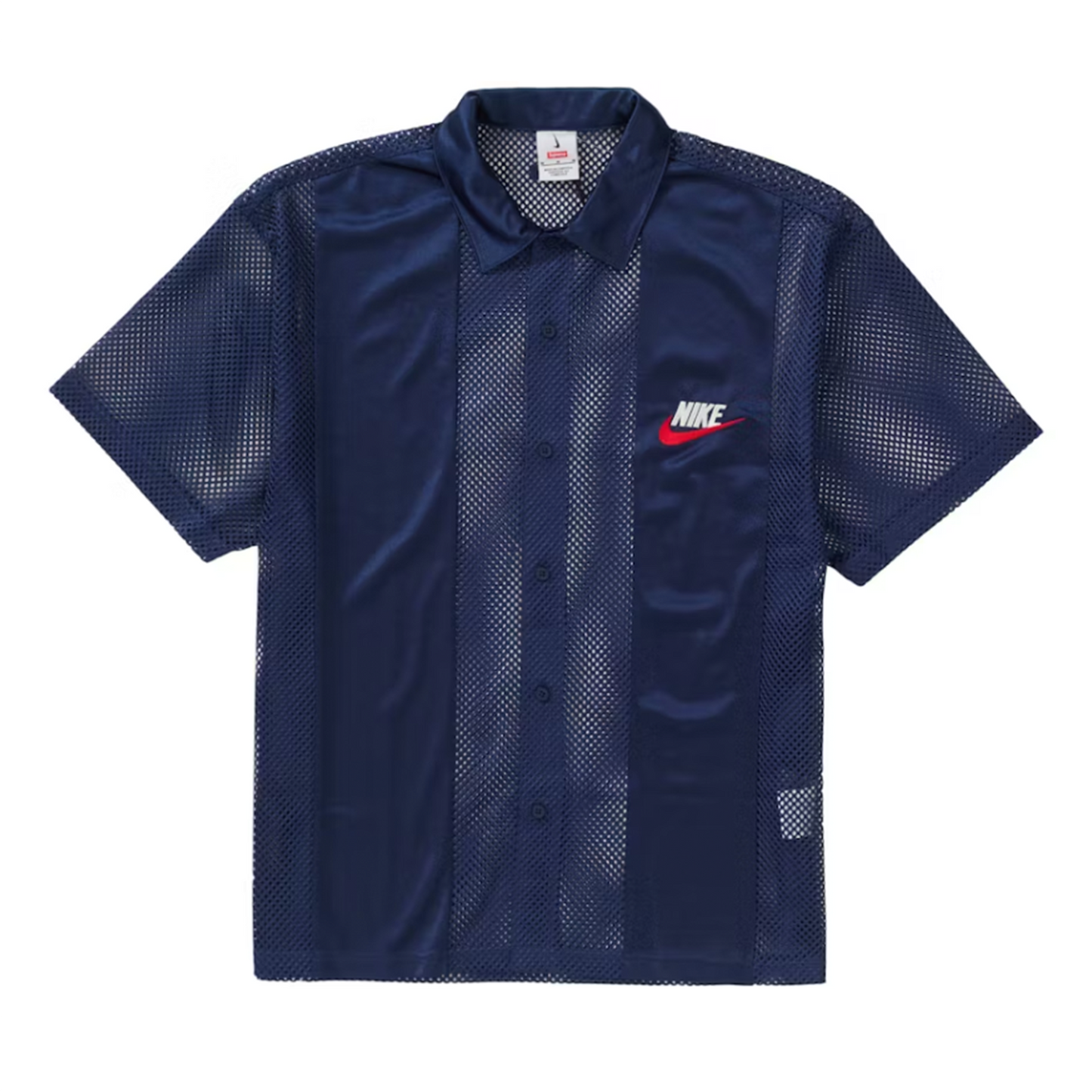 Supreme Nike Mesh S/S Shirt Navy