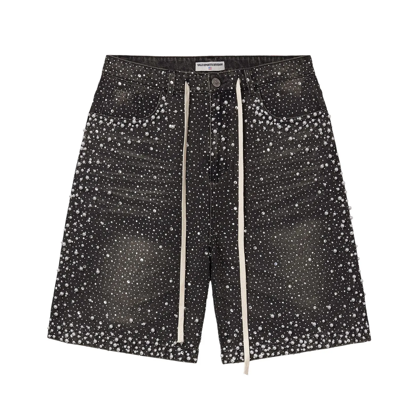 Vale Forever Rainstorm Jorts Black