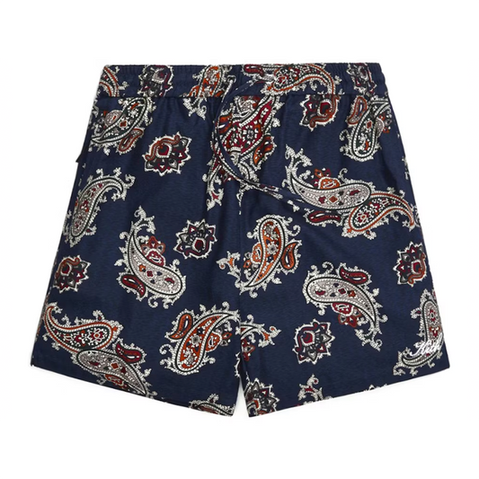 Kith Silk Cotton Printed Active Shorts Nocturnal