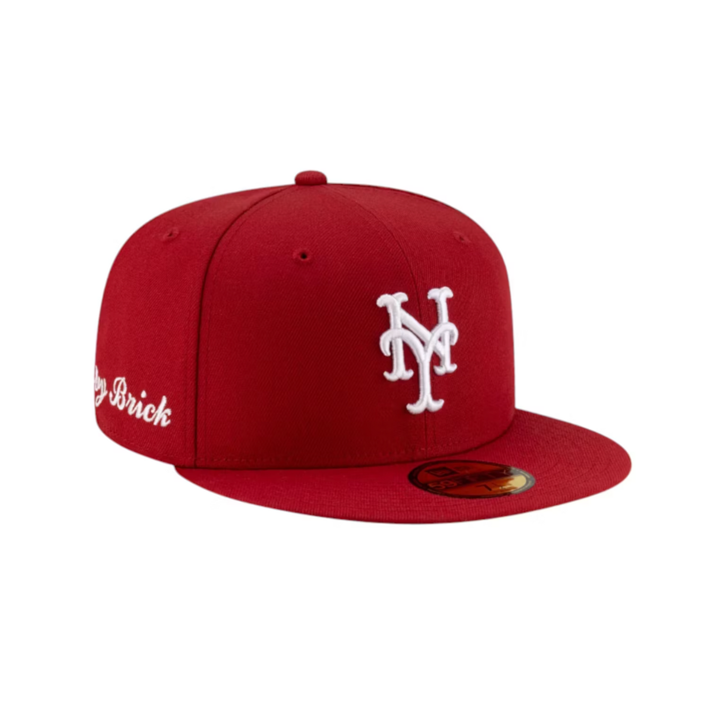 New Era x Nigel Sylvester x New York Mets 59Fifty Fitted Cap Red