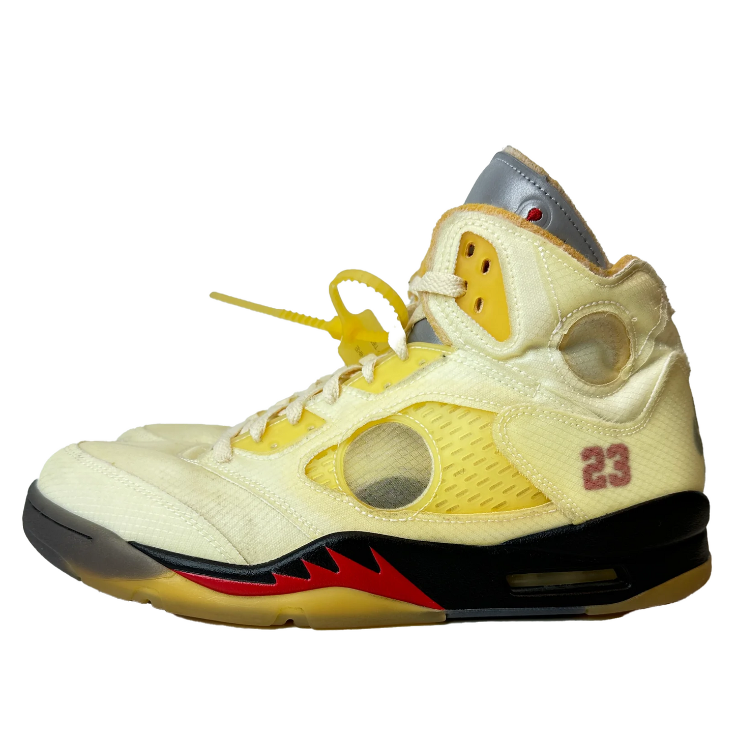 DH8565 100 Jordan 5 Off-White Sail [USED] - 12 M (Used)