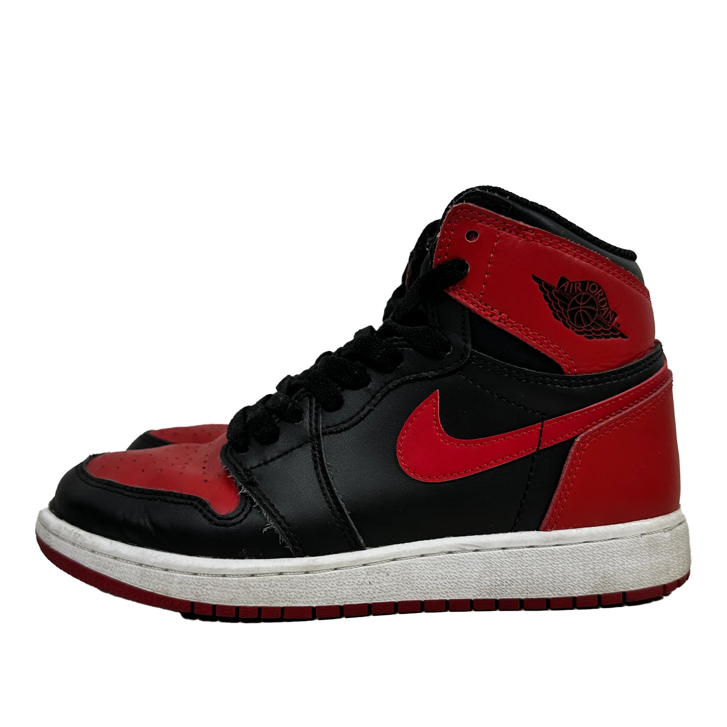 575441 001 Jordan 1 Retro Bred Banned (2016) (GS) [USED] - 4 Y (Used)