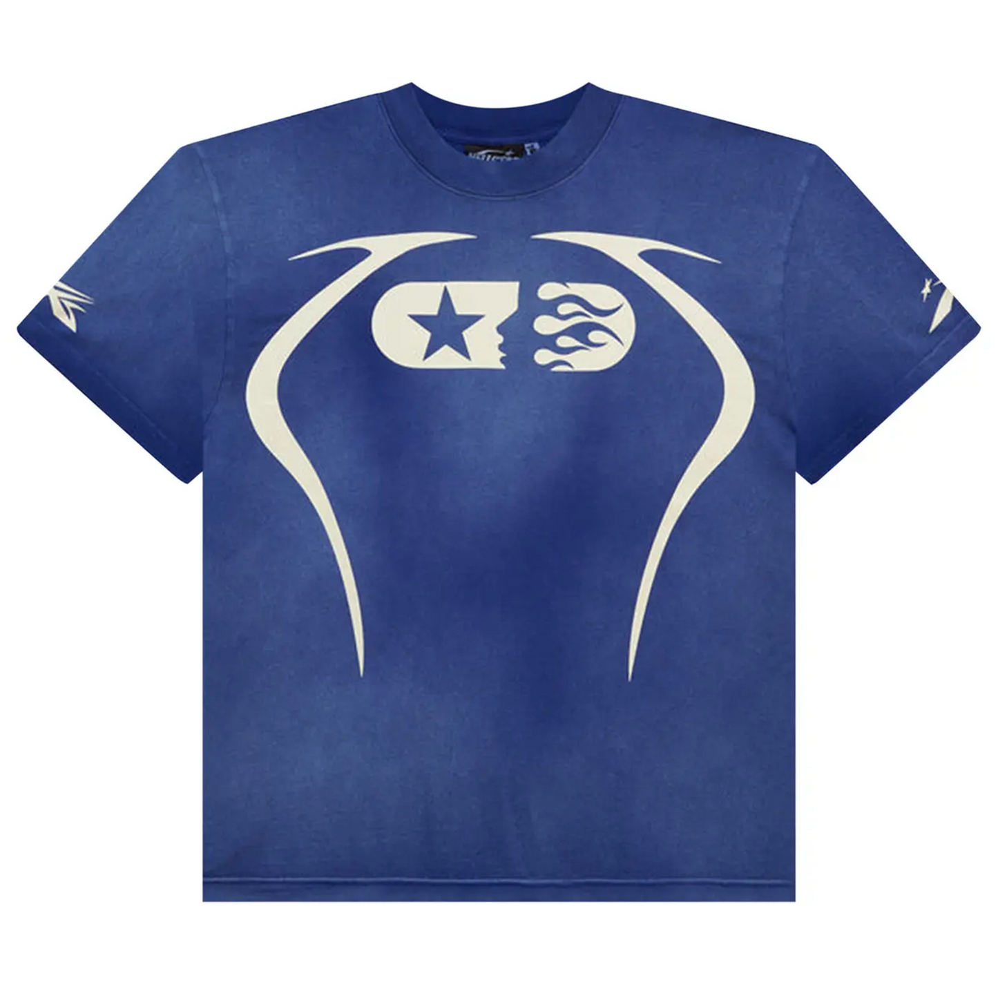 Hellstar Warm Up T-Shirt 'Blue' [USED] - L (Used)
