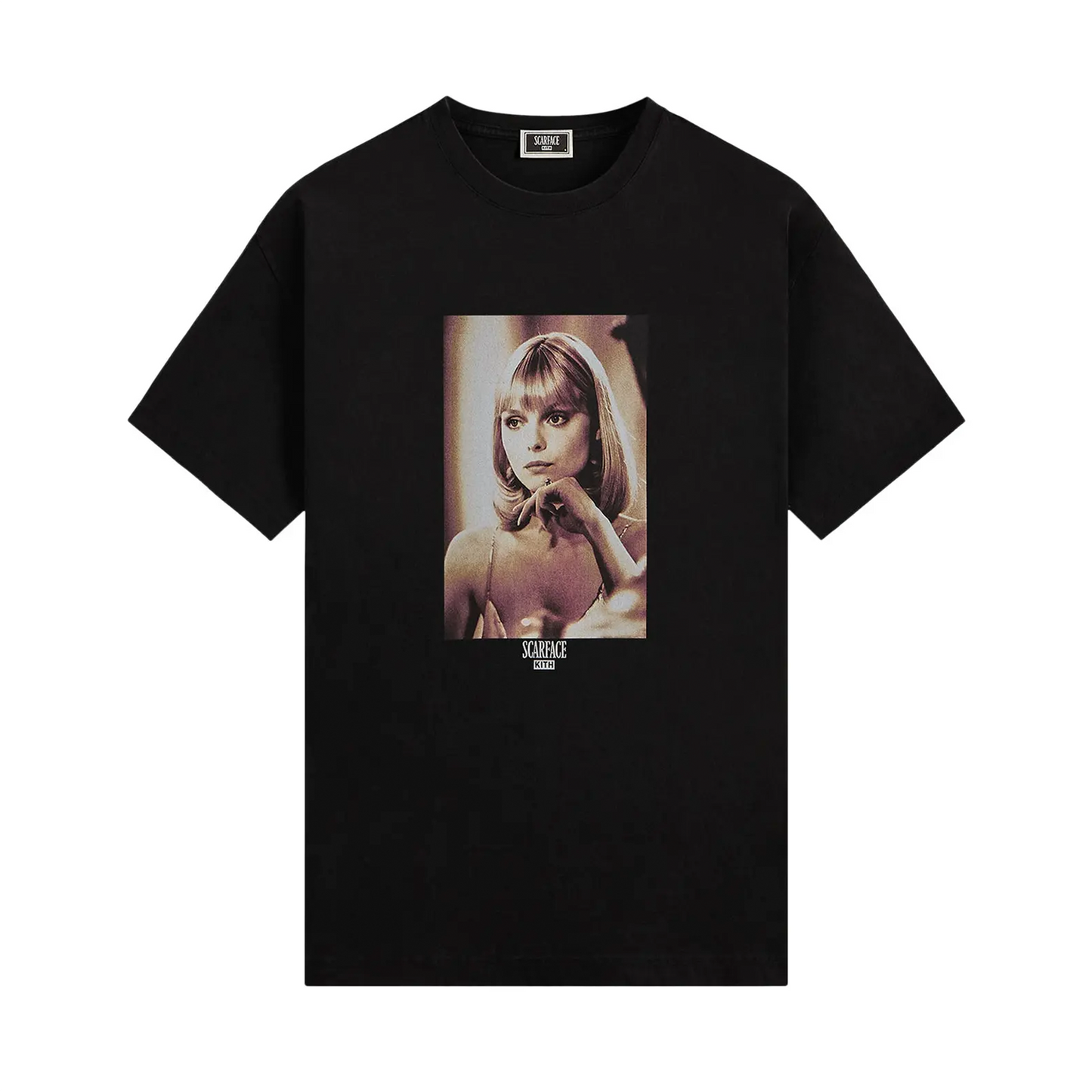 Kith For Scarface Elvira Portrait Tee Black