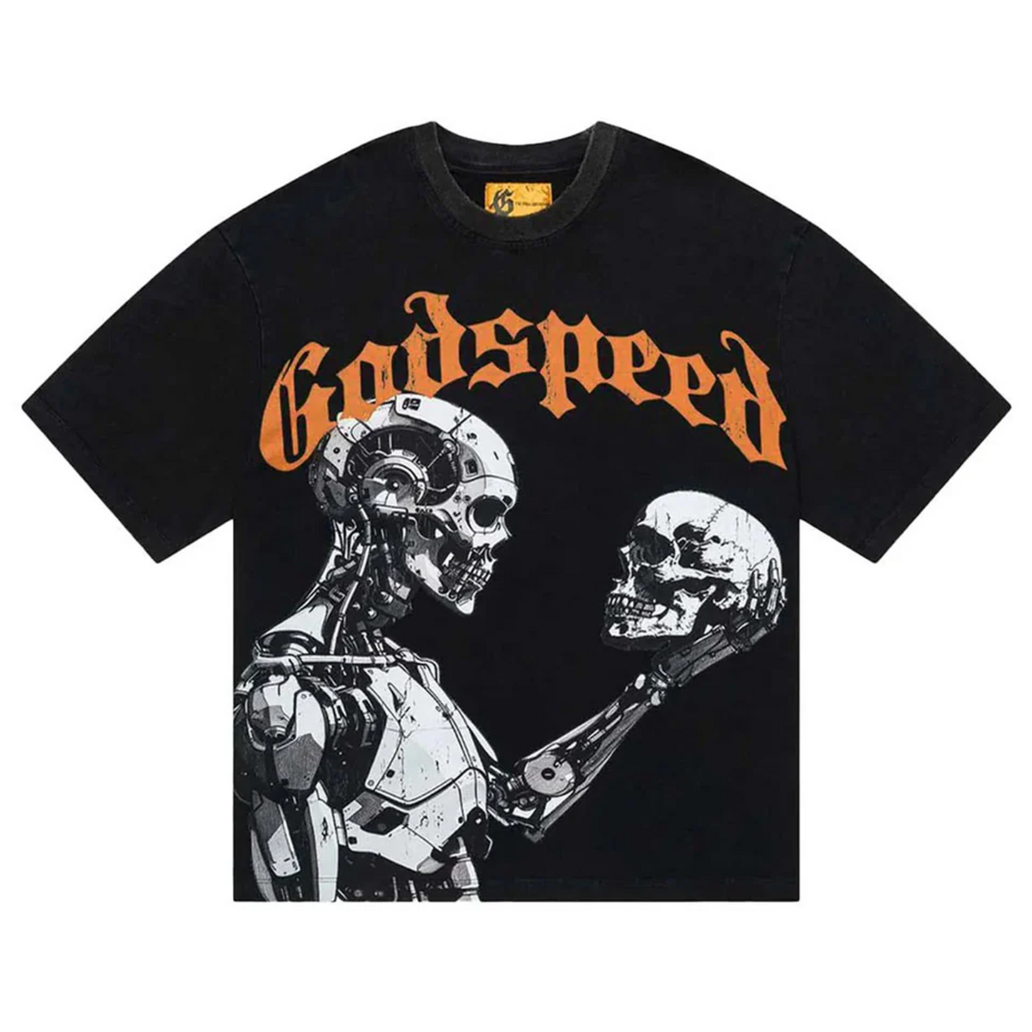 Godspeed Man VS AI Tee Black Wash [USED] - M (Used)