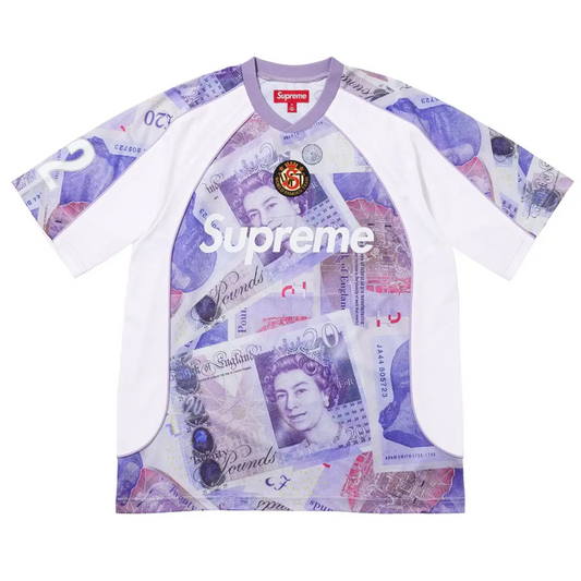 Supreme Pounds Soccer Jersey White