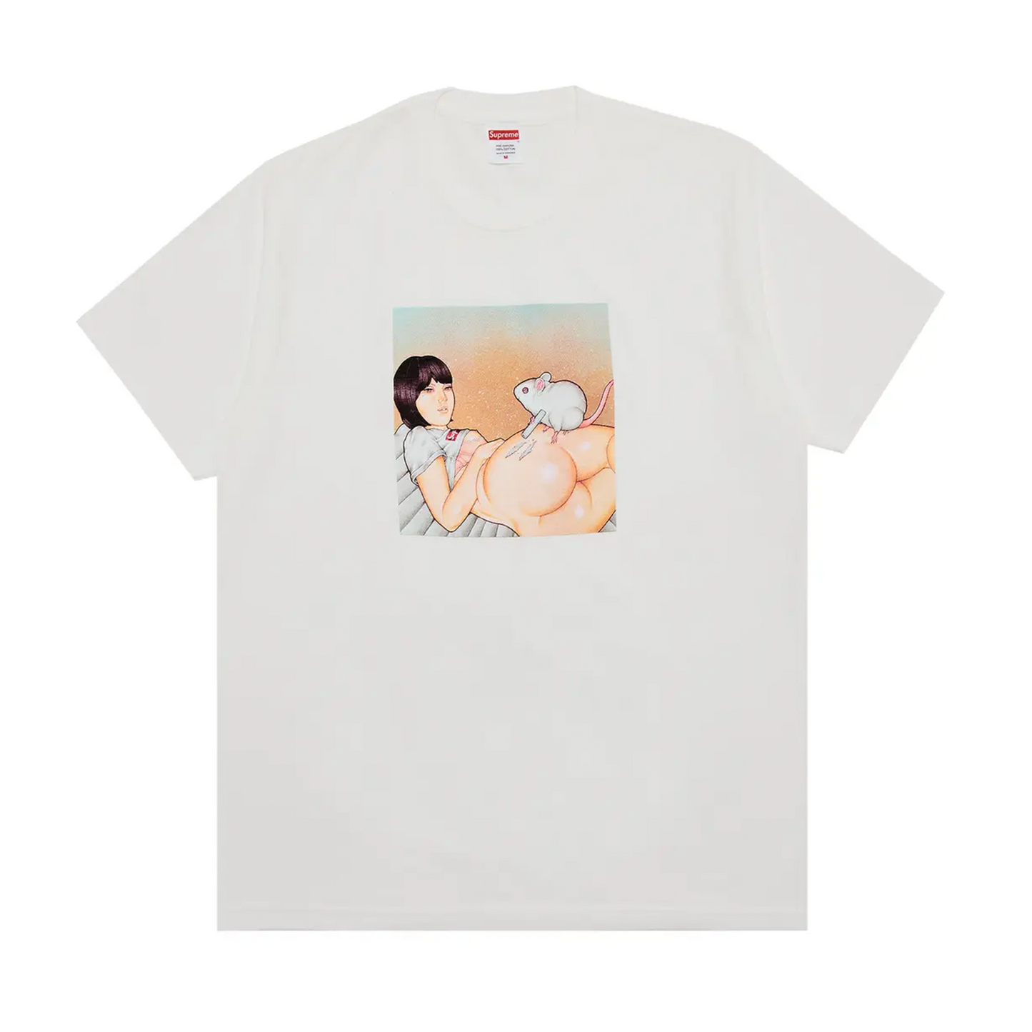 Supreme Mouse Tee (SS25) White