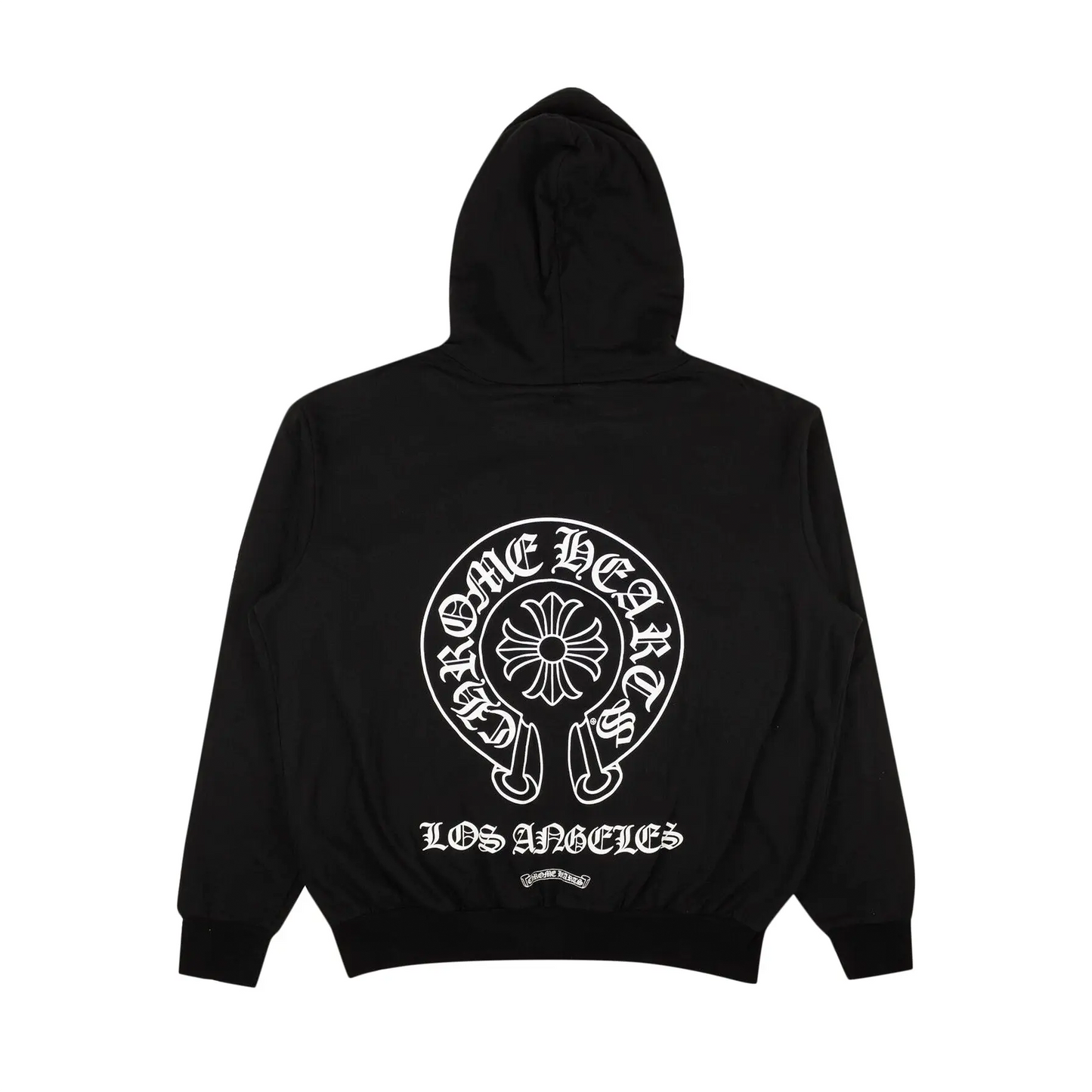 Chrome Hearts Los Angeles Zip-Up Hoodie Sweatshirt 'Black' [USED] - XXL (Used)