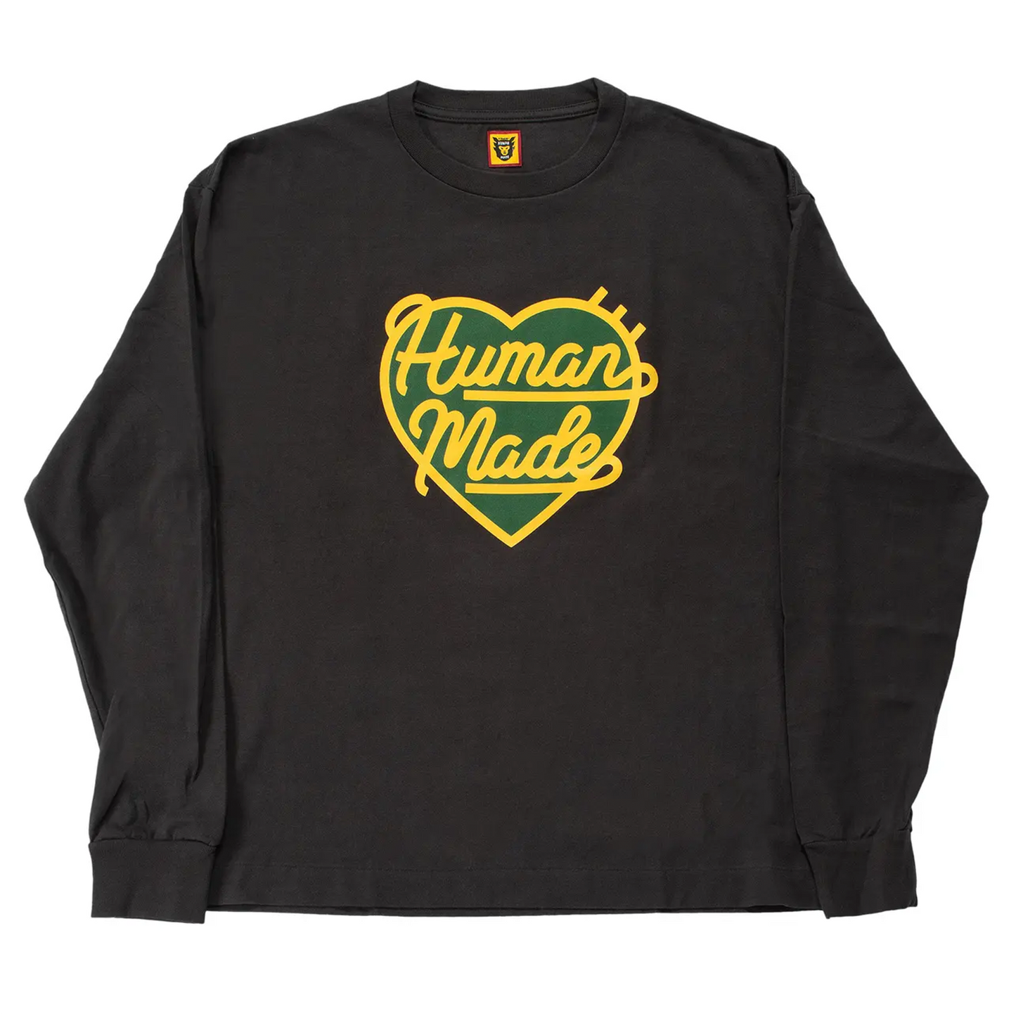 Human Made Graphic Long-Sleeve T-Shirt #4 'Olive' [USED] - L (Used)
