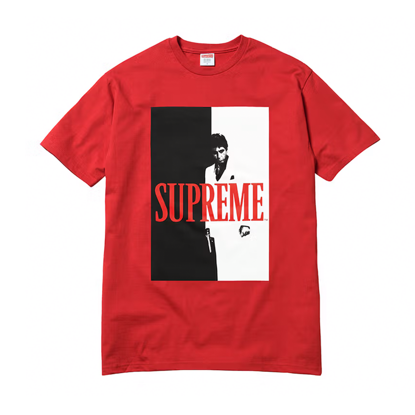 Supreme Scarface Split Tee Red