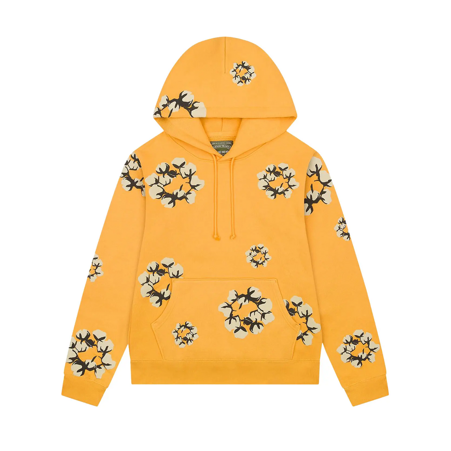 Denim Tears x CPFM Cactus Tears Wreath Hoodie Yellow [USED] - L (Used)