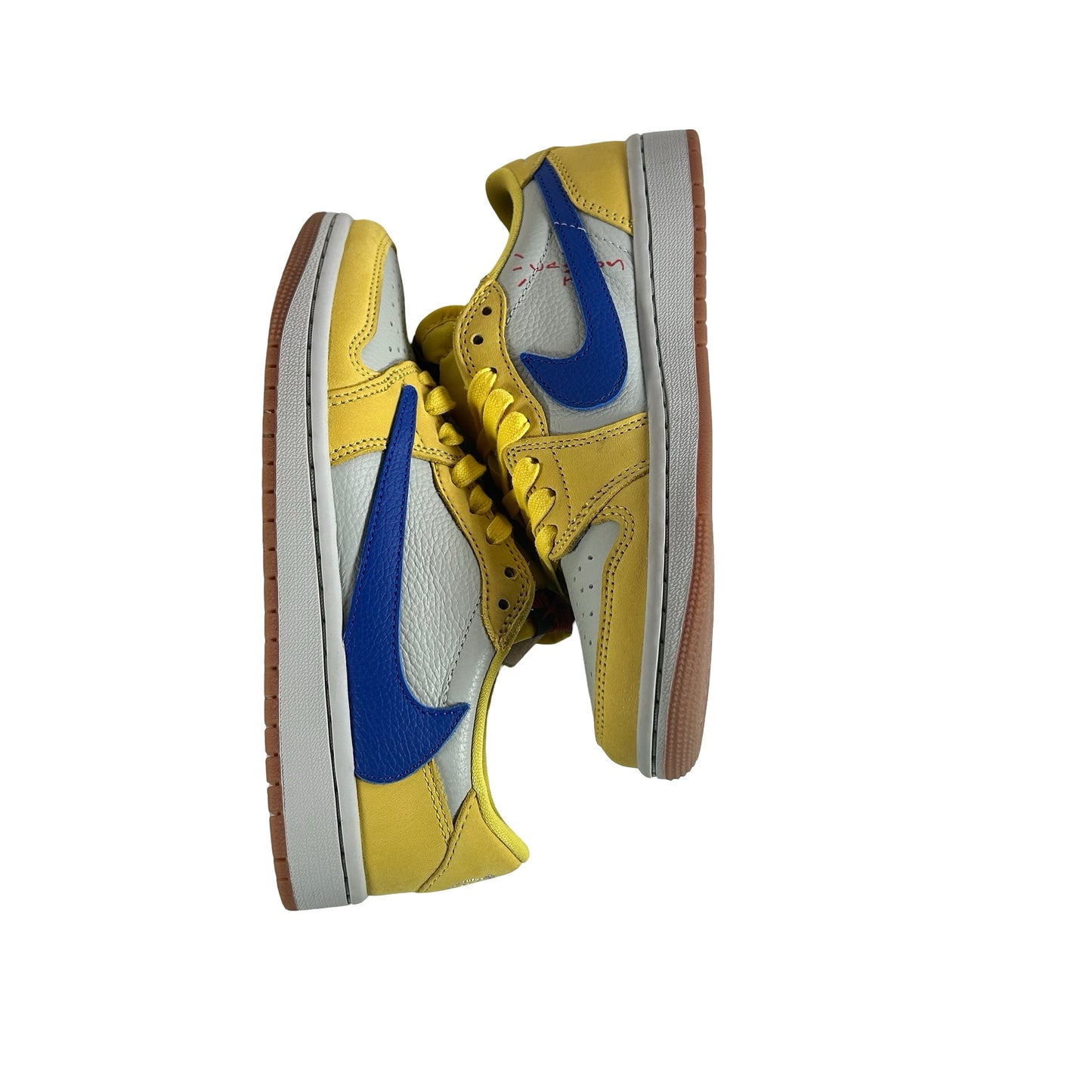 DZ4137 700 Jordan 1 Retro Low OG SP Travis Scott Canary (Women's) [USED] - 5.5 W (Used)