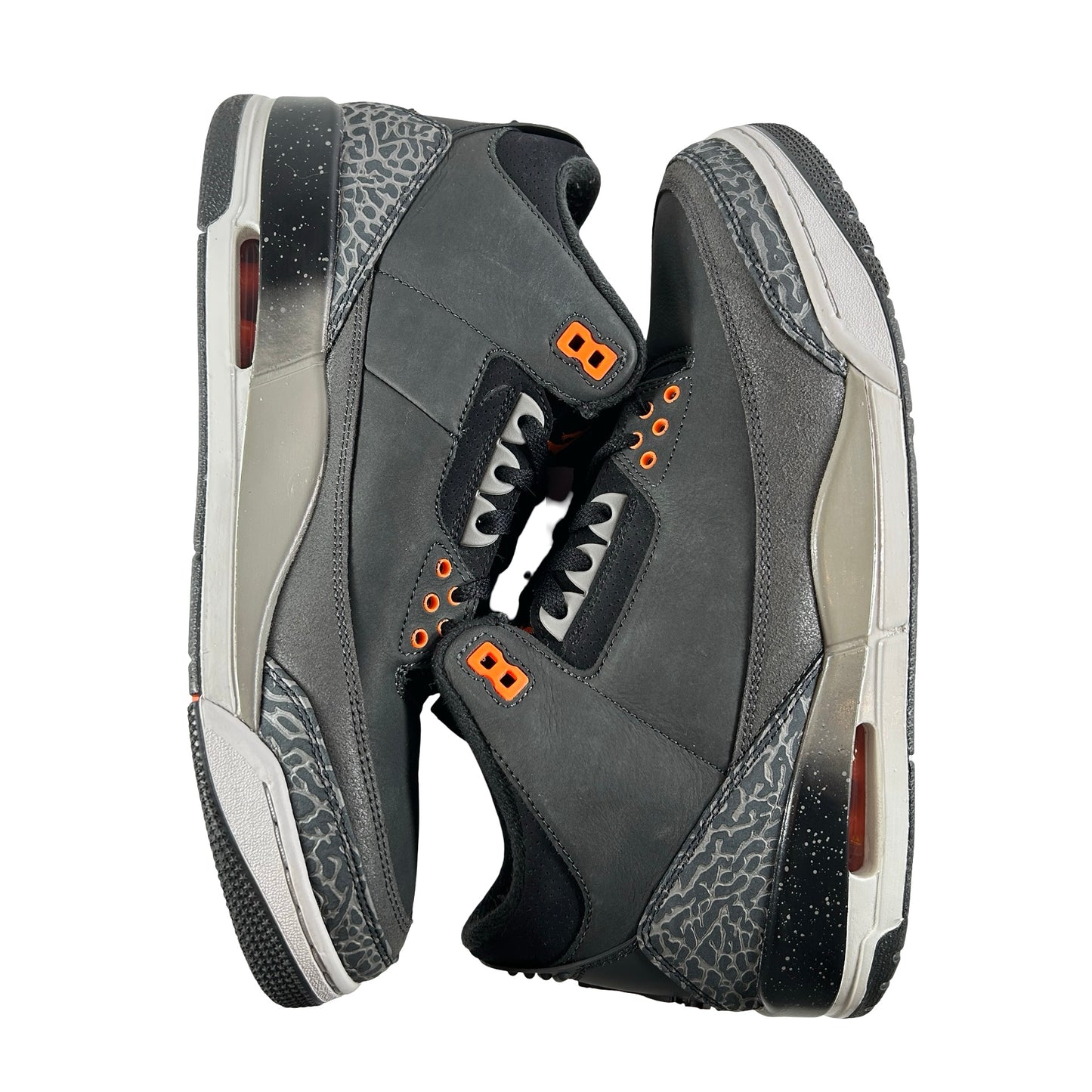CT8532 080 Jordan 3 Retro Fear Pack (2023) [USED] - 10.5 M (Used) (No Box)