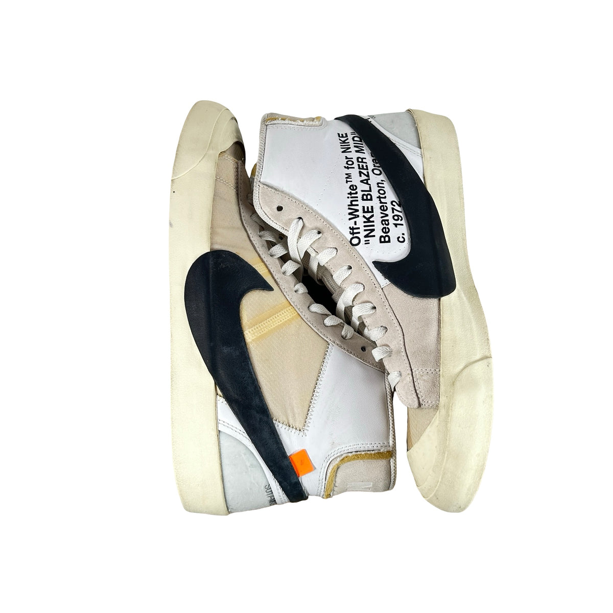 AA3832 100 Nike Blazer Mid Off-White [USED] - 12 M (Used2) (No Box2)