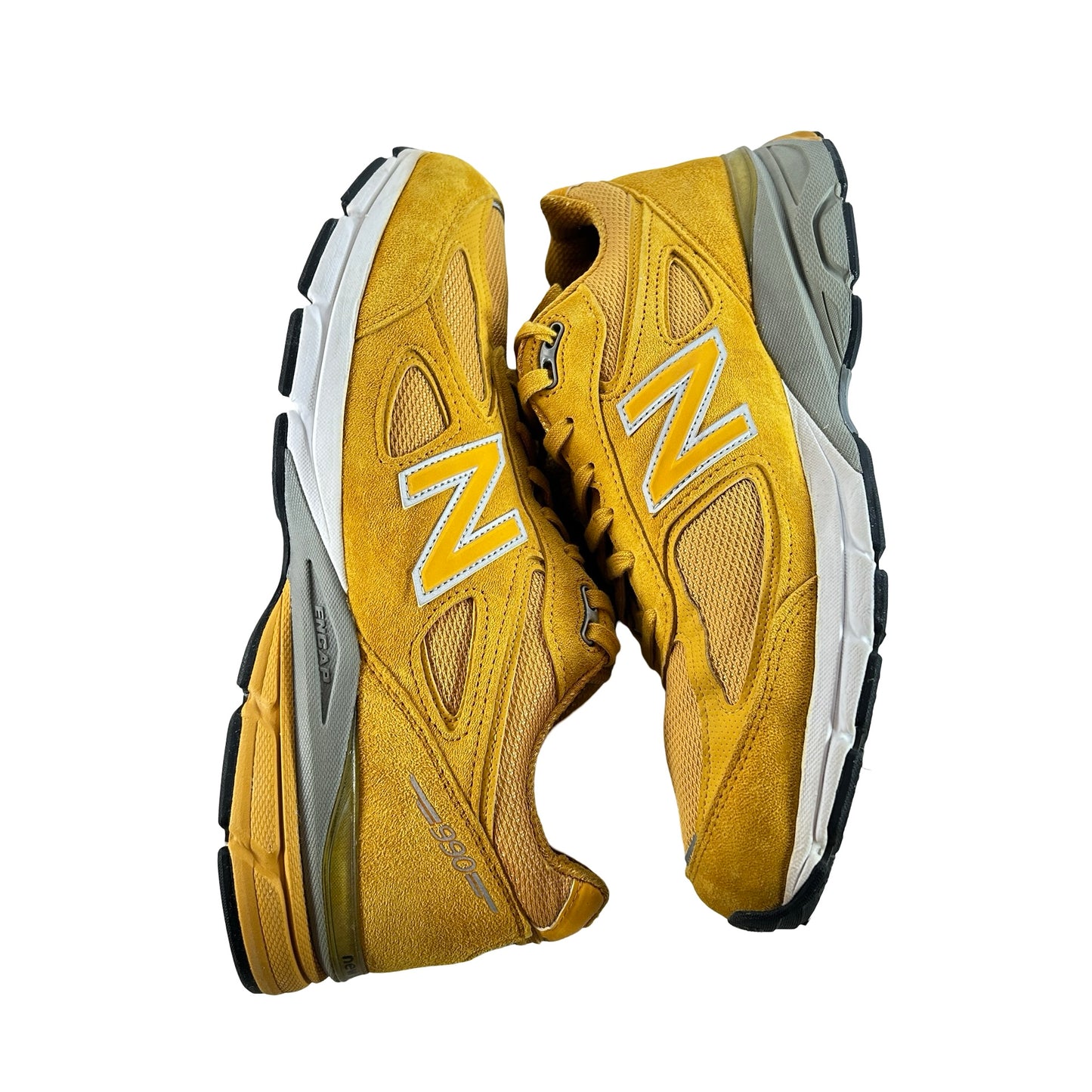 M990QK4 New Balance New Balance 990v4 Made In USA Yellow [USED] - 12 M (Used)