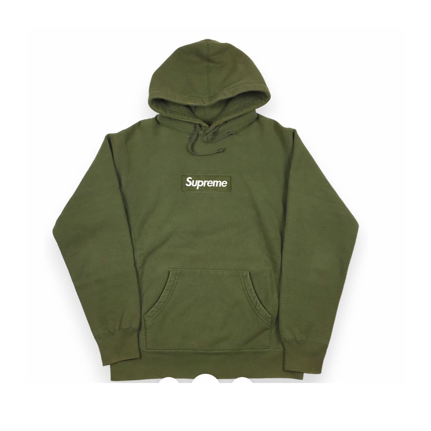 Supreme Olive Box Logo 2011 [USED] - M (Used)