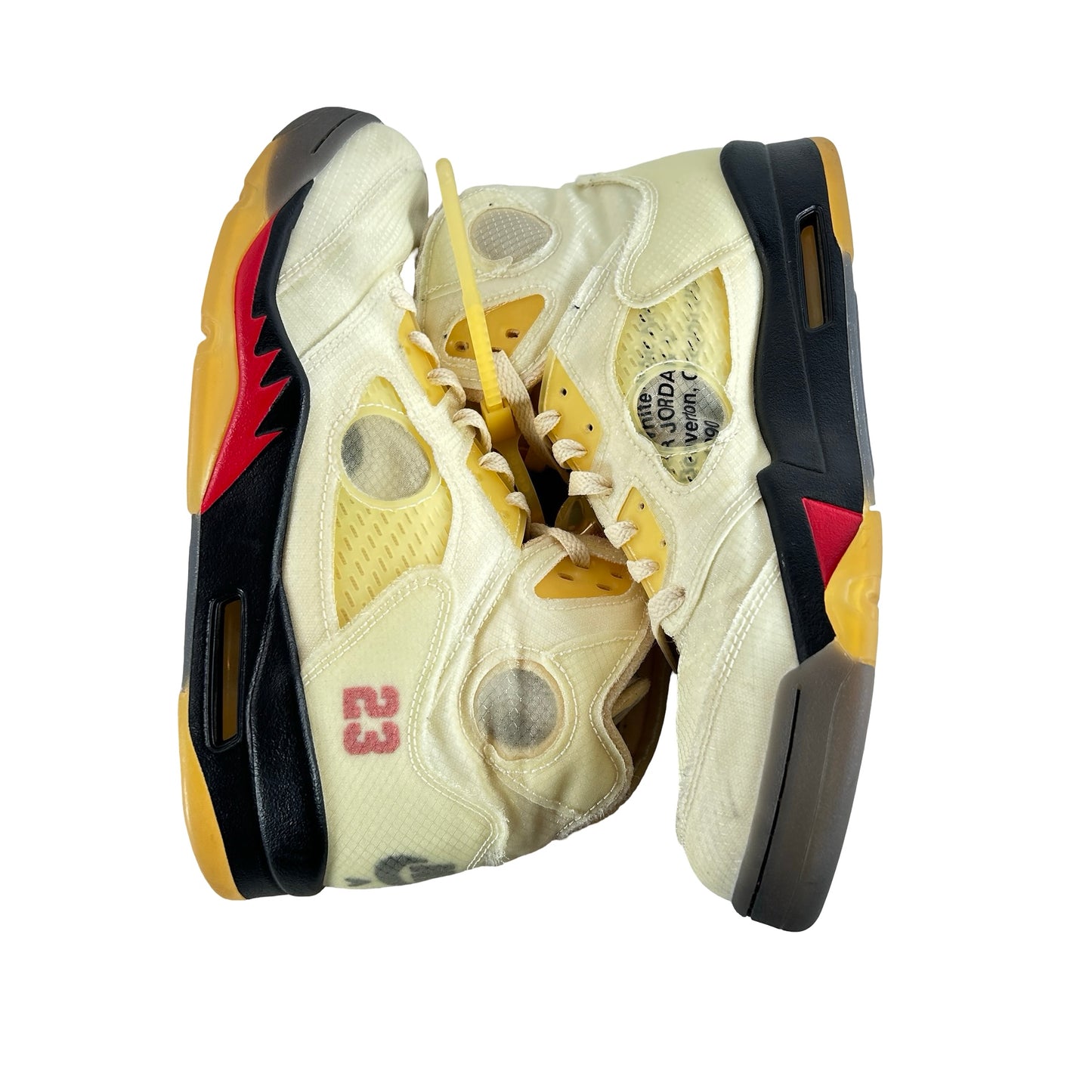 DH8565 100 Jordan 5 Off-White Sail [USED] - 10.5 M (Used5) (No Box5)