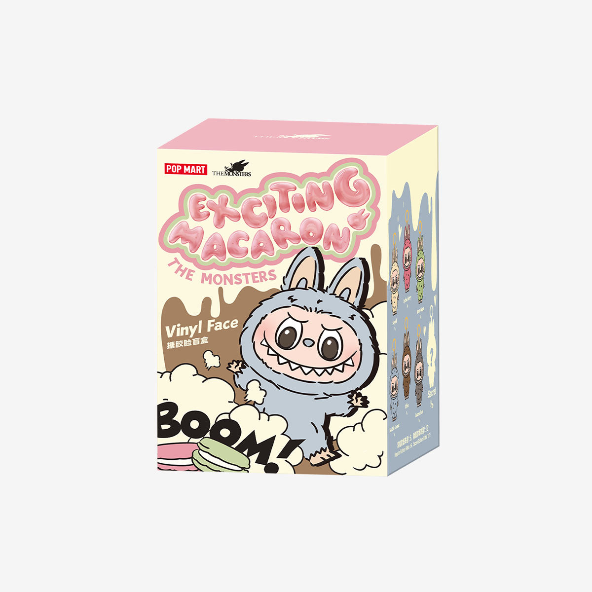 Pop Mart Labubu The Monsters Exciting Macaron Vinyl Face