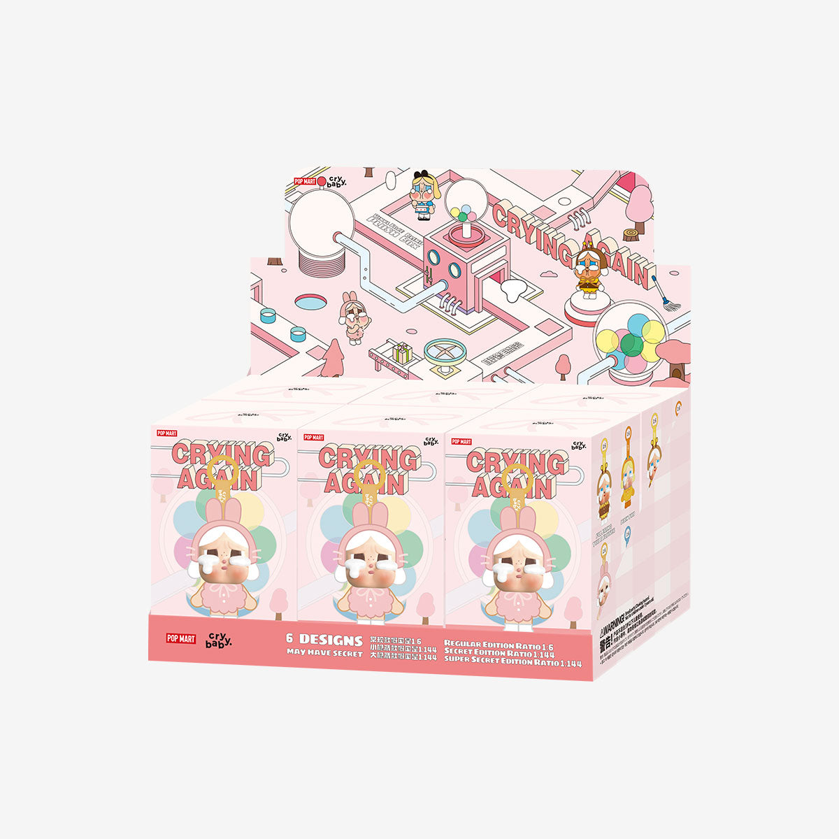 Pop Mart CryBaby Crying Again Series Vinyl Face Plush – DISTRICT