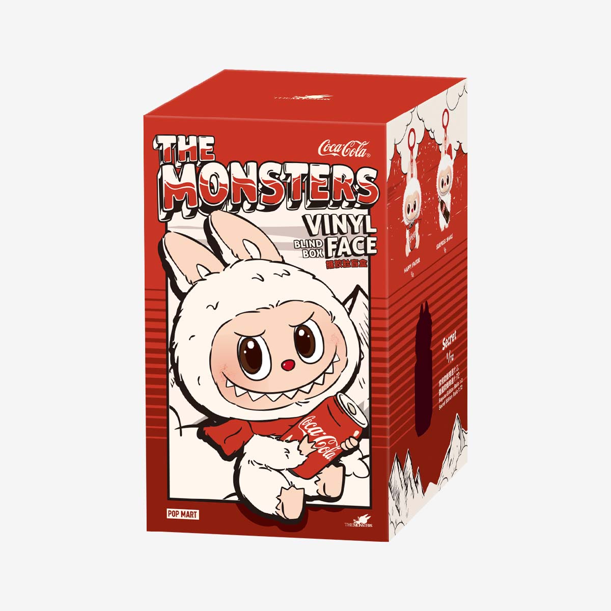 Pop Mart Labubu The Monsters Coca Cola Series Vinyl Face